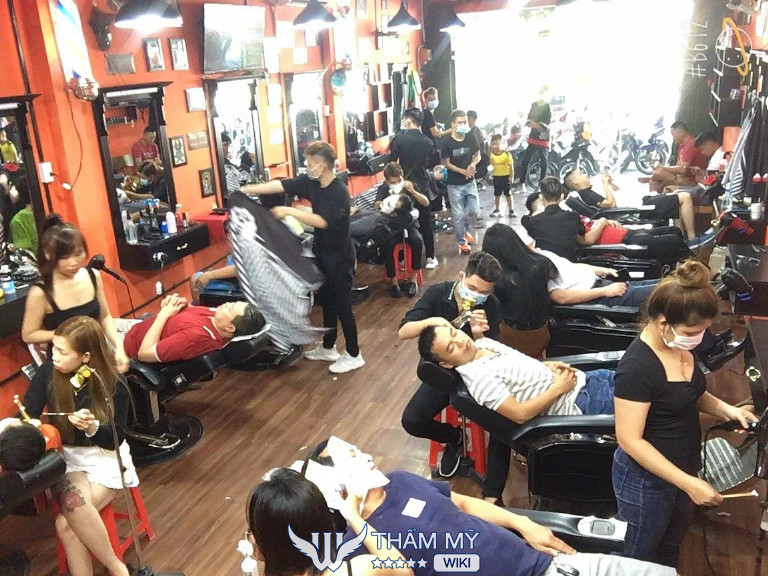 Tiệm cắt tóc nam đẹp nhất ở Bình Dương Barber Shop Nguyễn Tây