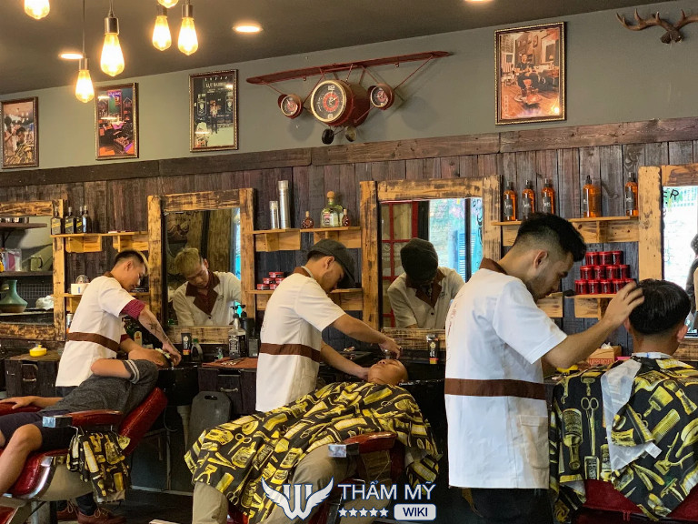 Tiệm cắt tóc nam ở Bình Dương Salon Lực Barber Shop