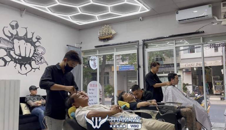 Tiệm cắt tóc nam đẹp nhất Tiền Giang Ken Shine