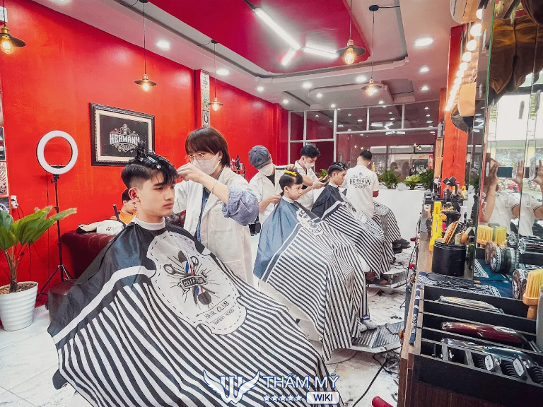  Tiệm cắt tóc nam đẹp tại Nghệ An Hermann Barber Shop