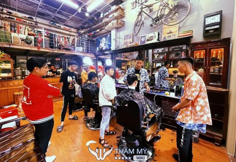 tiệm cắt tóc nam Bình Định Duy Babershop