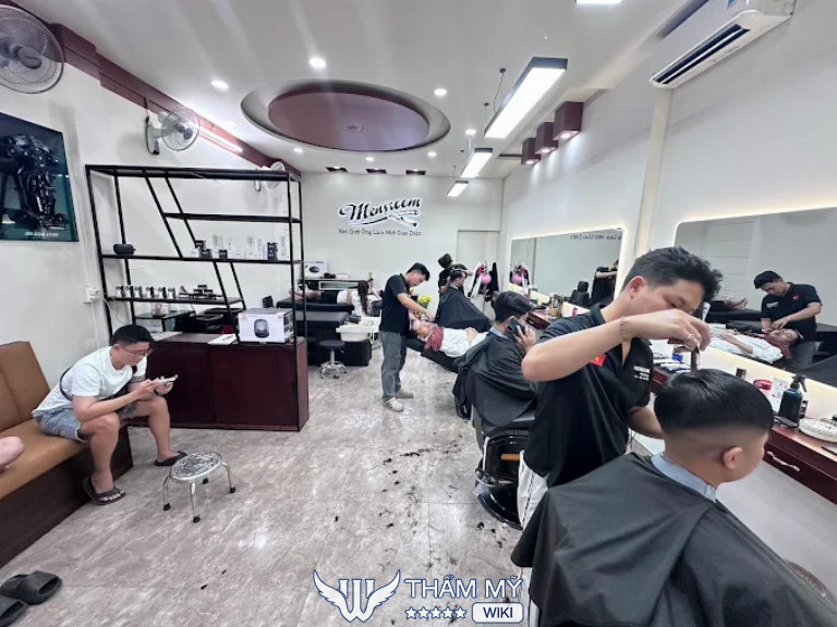 tiệm cắt tóc nam đẹp giá rẻ ở Bình Định Mens Room BarberShop