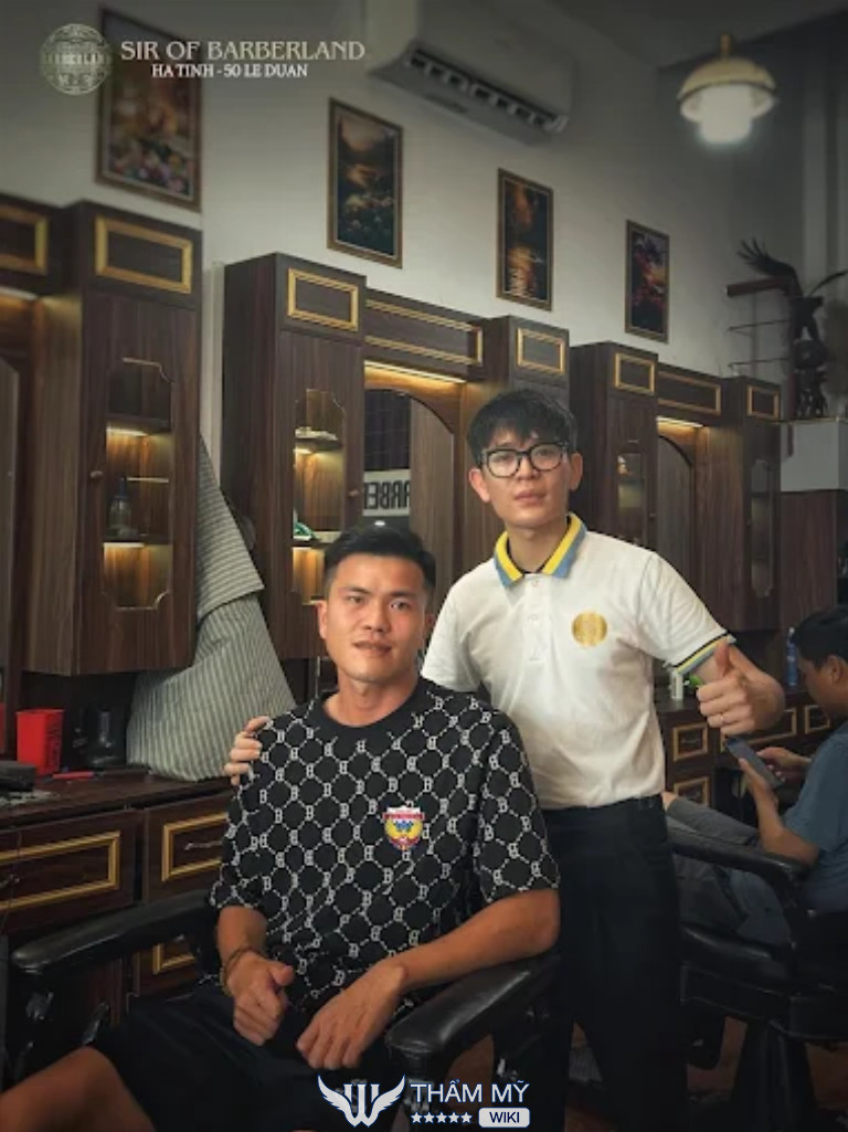 Tiệm cắt tóc nam Hà Tĩnh SIR OF BARBER LAND