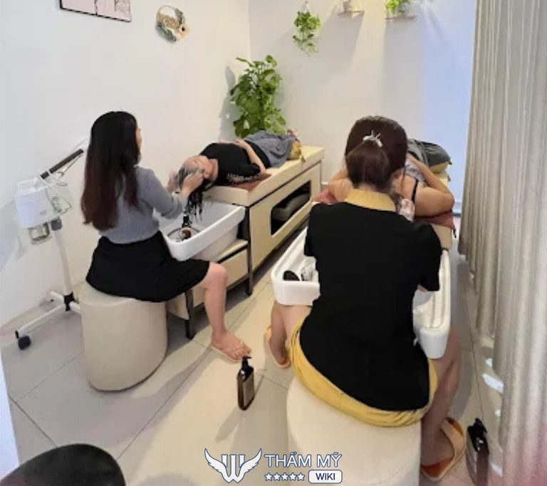 Tiệm gội đầu thư giãn ở Bến Tre Hoàng Châu Beauty
