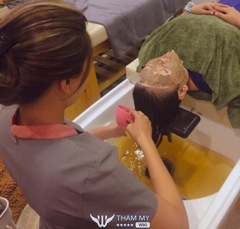 Quỳnh Beauty Spa gội đầu dưỡng sinh ở Tiền Giang 