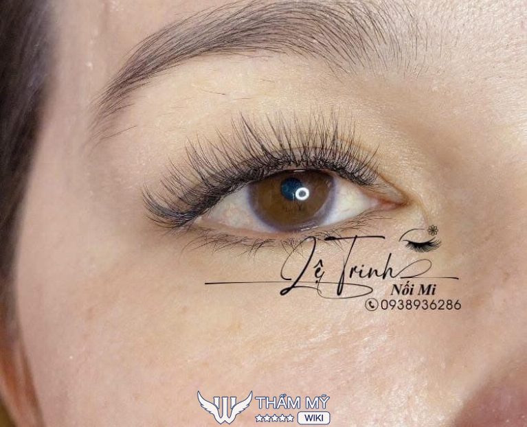 Tiệm nối mi đẹp tại Long An 