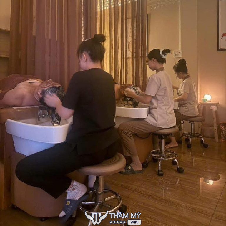 Dưỡng Tâm MV Beauty Spa gội đầu dưỡng sinh ở Long An