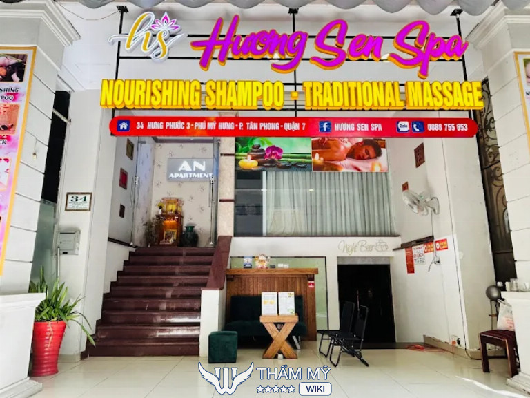 Spa massage body ở Quận 7 Hương Sen Spa