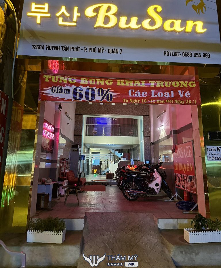 Massage Busan Spa massage body ở Quận 7