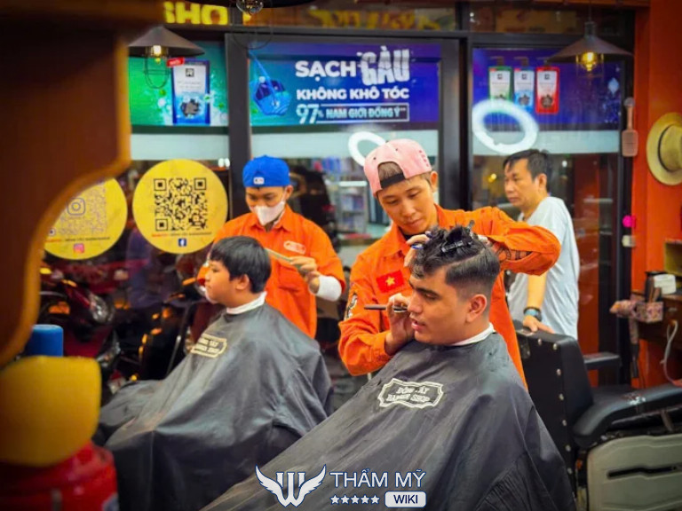 salon cắt tóc nam đẹp ở Buôn Ma Thuột Đông Tây Barbershop