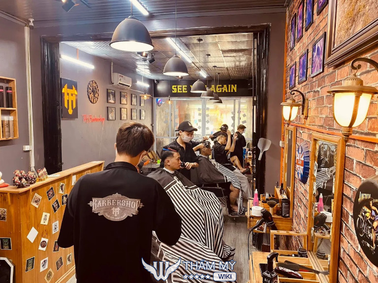 Tiệm cắt tóc nam đẹp ở Thái Nguyên TH Barbershop