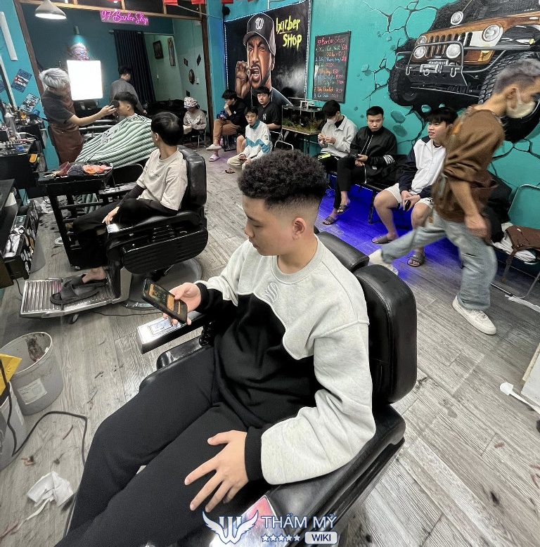 Tiệm cắt tóc nam đẹp tại Thái Nguyên 97 BarberShop