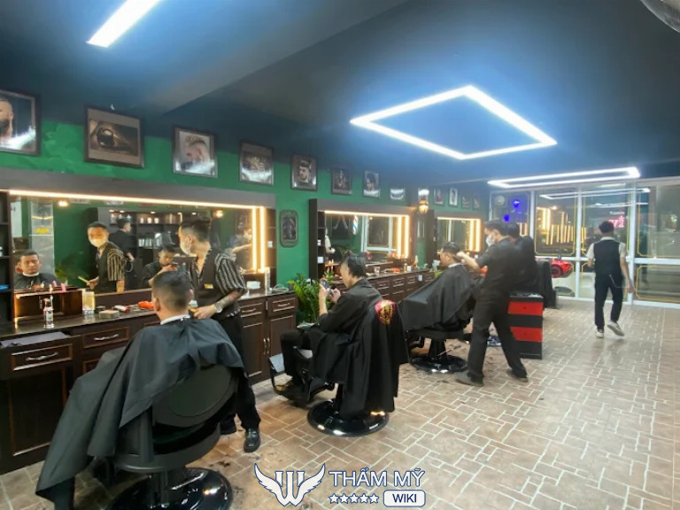 Tiệm cắt tóc nam ở Hà Tĩnh