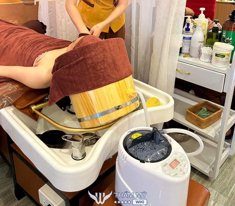 Tiệm gội đầu dưỡng sinh tại Quảng Ninh Mây Spa
