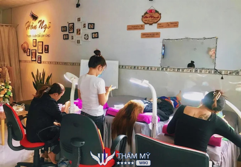 Hân Ngô Tiệm nối mi đẹp tại Trà Vinh