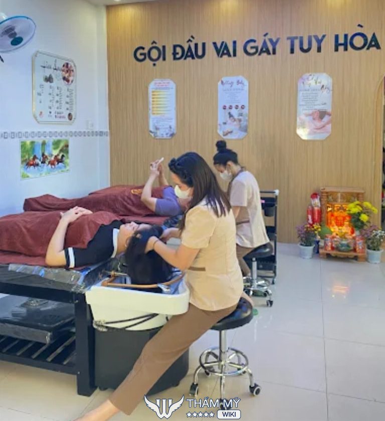 Spa gội đầu dưỡng sinh ở Tuy Hòa 