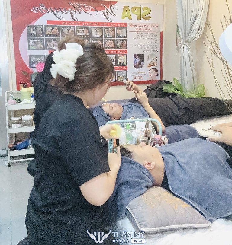 Spa Vy Nguyễn trị mụn ở Củ Chi