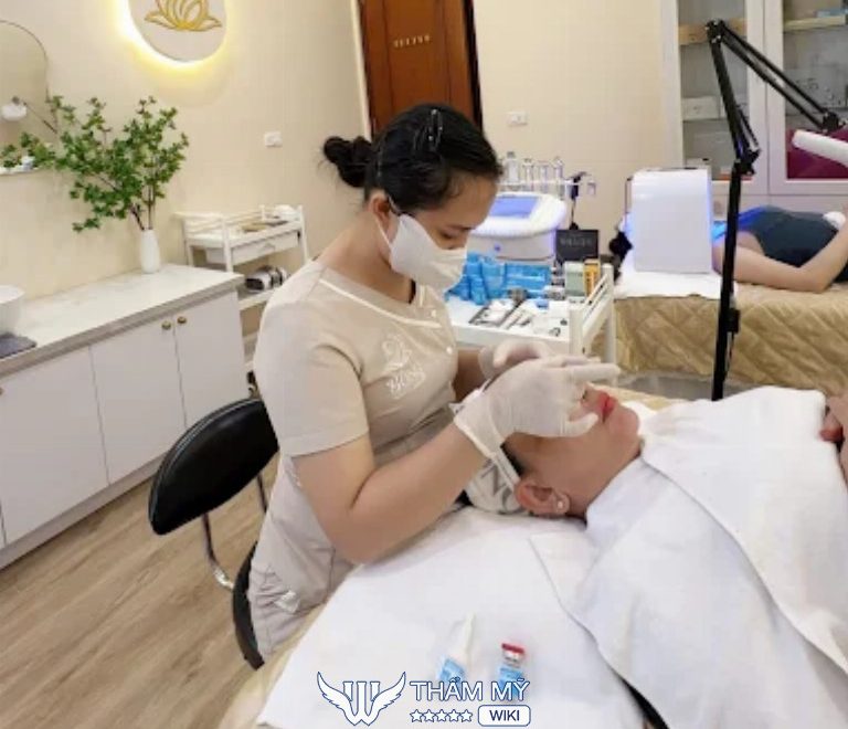 Bông Spa trị mụn ở Vinh