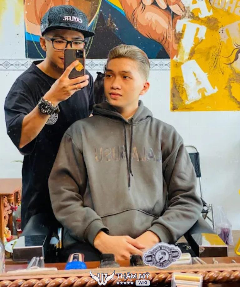 Tiệm cắt tóc nam đẹp ở An Giang Nakata Barbershop