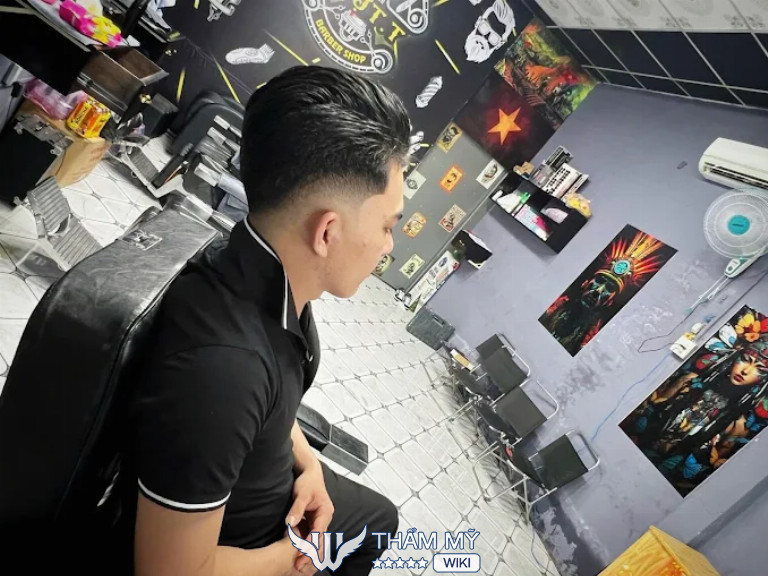 tiệm cắt tóc nam đẹp ở Hậu Giang Nhựt.T Barber Shop