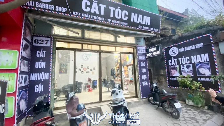 Tiệm cắt tóc nam ở Nam Định Thái Barber