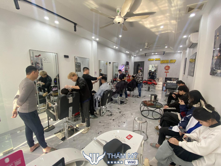 Tiệm cắt tóc nam đẹp ở Tuyên Quang Tùng Kon Barber Shop