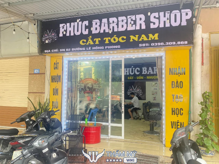 Tiệm cắt tóc nam đẹp ở Tuyên Quang PHUC BarberShop