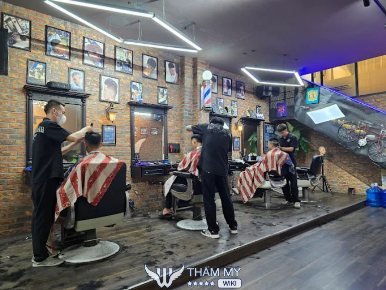 salon cắt tóc nam ở Quảng Ninh Nguyễn Thành Barber Shop