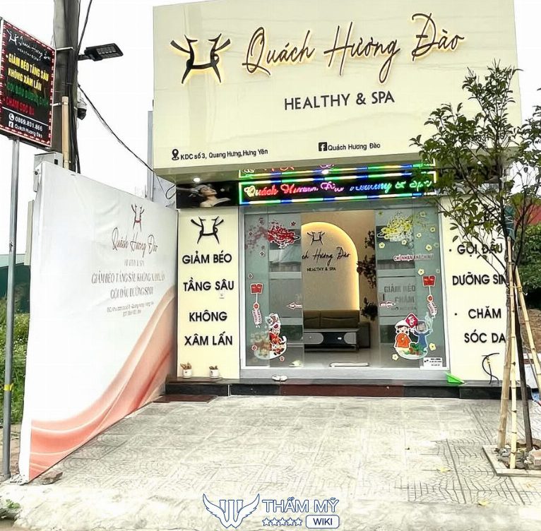 Tiệm gội đầu dưỡng sinh tại Hưng Yên Quách Hương Đào Healthy & Spa