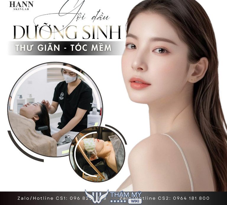 Tiệm gội đầu dưỡng sinh ở Phú Thọ Hann Skinlab 