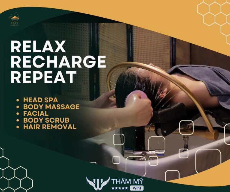 Tiệm gội đầu dưỡng sinh Phường Sài Gòn MAY Hair & Wellness