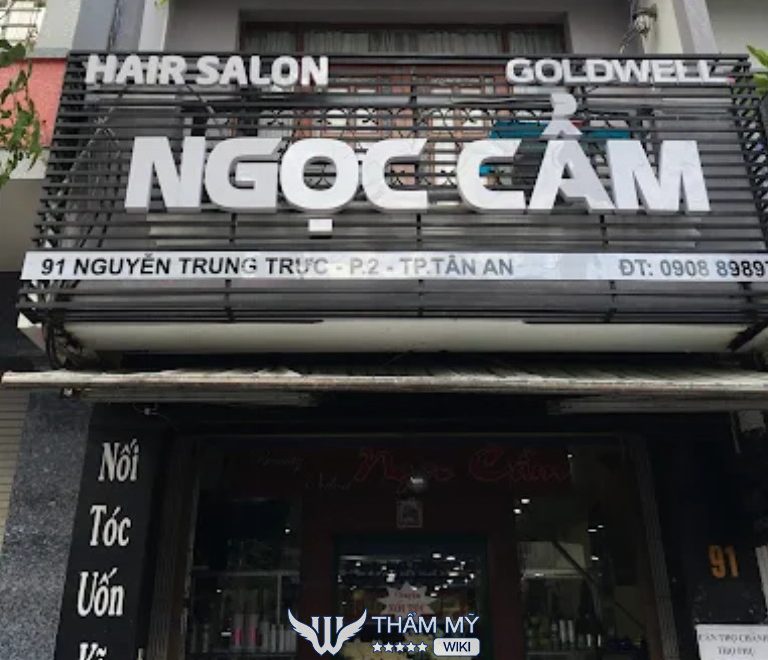 salon làm tóc đẹp ở Long An