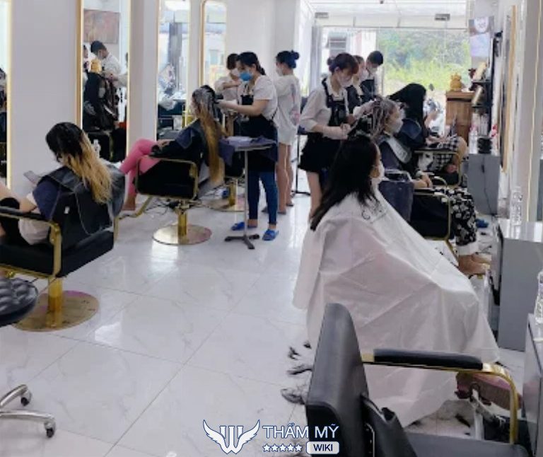 salon tóc đẹp ở Long An