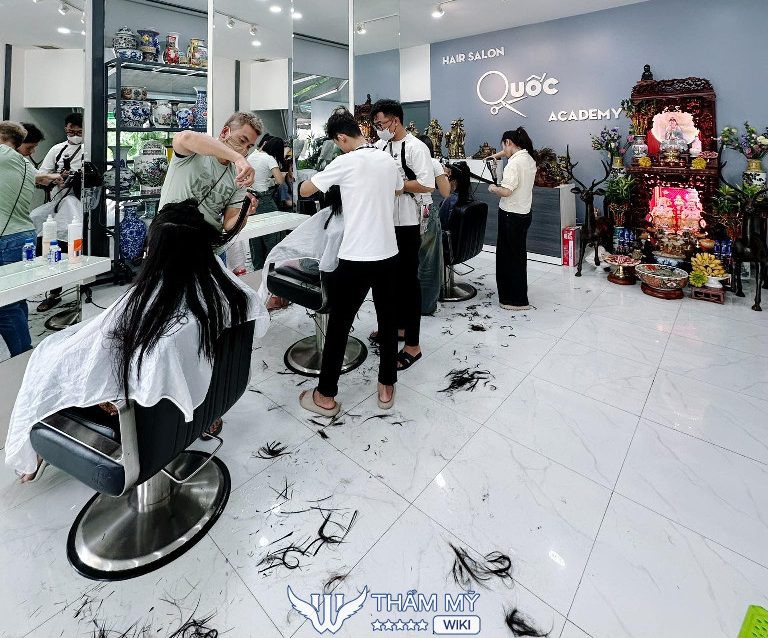 Hair Salon Quốc salon làm tóc đẹp ở Long An
