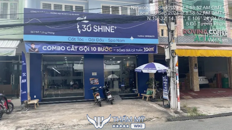 30Shine salon làm tóc đẹp gía rẻ tại Long An