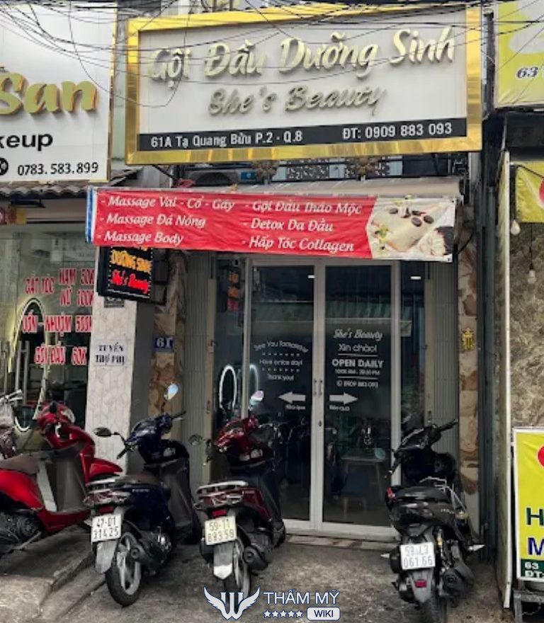 She’s Beauty Spa gội đầu dưỡng sinh ở Phường Chánh Hưng