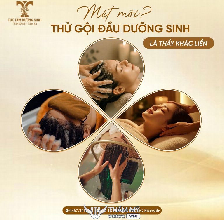 Tuệ Tâm Dưỡng Sinh Spa gội đầu dưỡng sinh ở Phường Phú Thuận