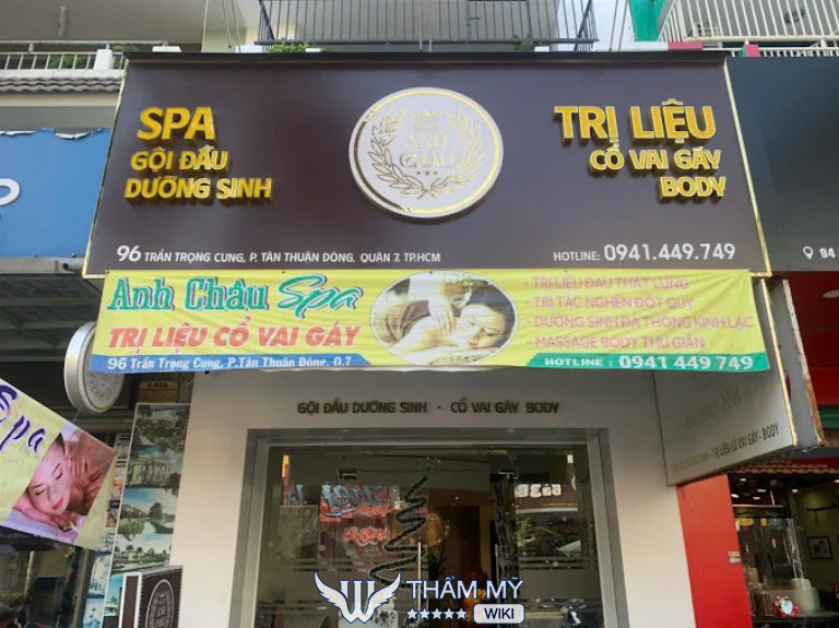 Anh Châu Spa gội đầu dưỡng sinh ở Phường Tân Thuận