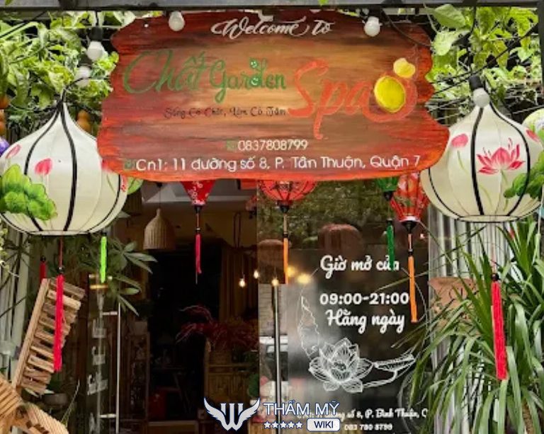 Chất Garden Spa gội đầu dưỡng sinh ở Phường Tân Thuận