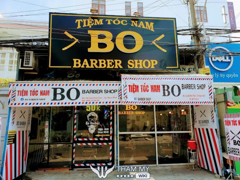 Tiệm cắt tóc nam đẹp giá rẻ ở Bình Thuận Bo Barber Shop