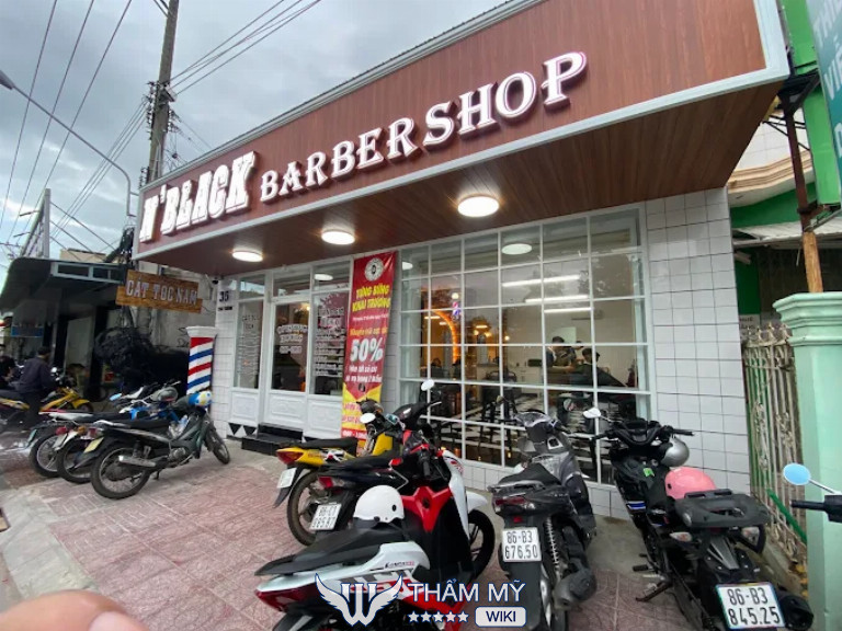 Tiệm cắt tóc nam đẹp ở Bình Thuận N’Black BarberShop