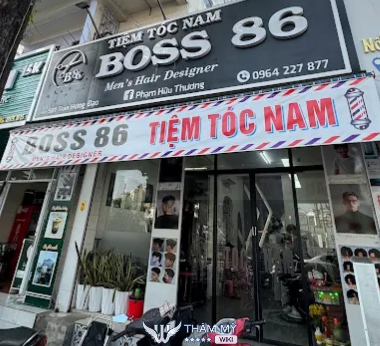 Tiệm cắt tóc nam đẹp ở Bình Thuận BOSS 86