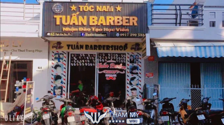 Tiệm cắt tóc nam đẹp ở Cà Mau Tuấn BarberShop