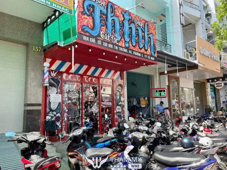 Tiệm cắt tóc nam Cà Mau Thịnh Barbar Shop