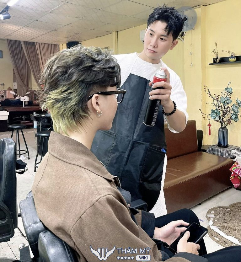 Tiệm cắt tóc nam đẹp ở Cà Mau SHINE MEN