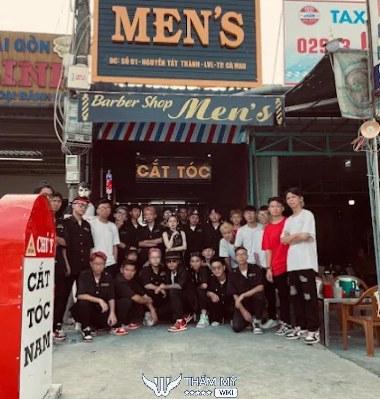 Tiệm cắt tóc nam đẹp ở Cà Mau Men’s Barbershop