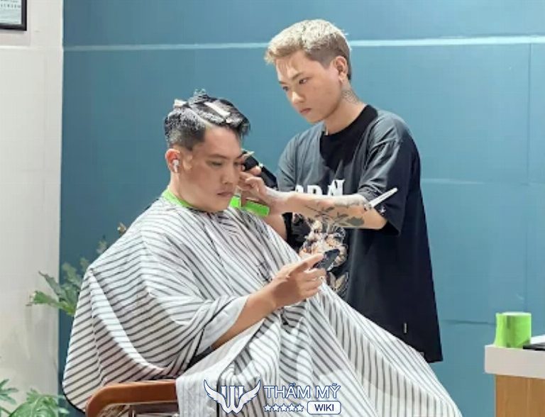 tiệm cắt tóc nam đẹp ở Đồng Tháp WIND Barbershop