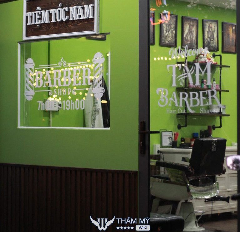 tiệm cắt tóc nam đẹp ở Đồng Tháp Tâm Barbershop