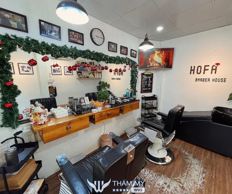 tiệm cắt tóc nam đẹp ở Đồng Tháp HOFA Barber House