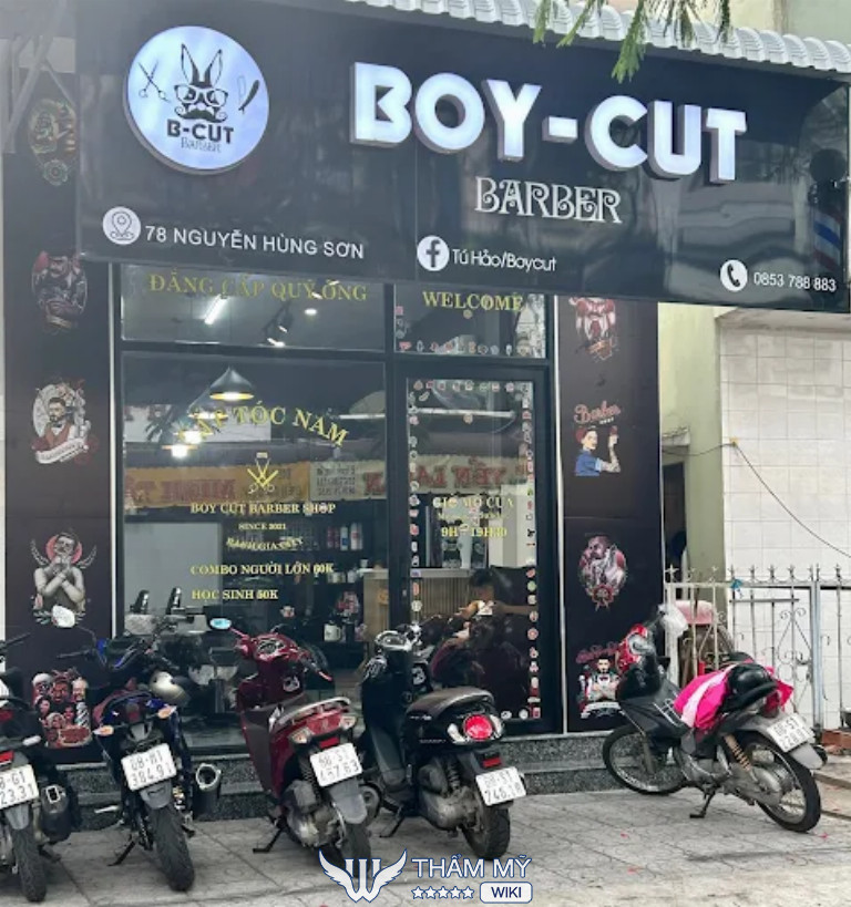 Tiệm cắt tóc nam đẹp ở Kiên Giang Boy-Cut